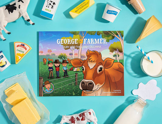 GEORGE THE FARMER, RUBY AND THE DAIRY DILEMMA PICTURE BOOK