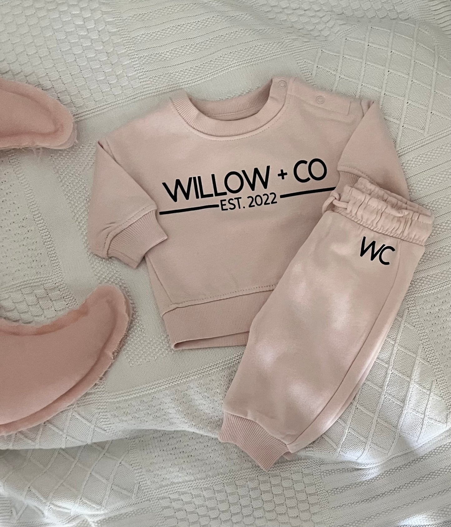 WILLOW+CO PANTS - LIGHT PINK